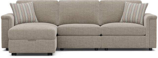 Tempo Modular Beige 4 Pc Sectional - Thumbnail - Image 3