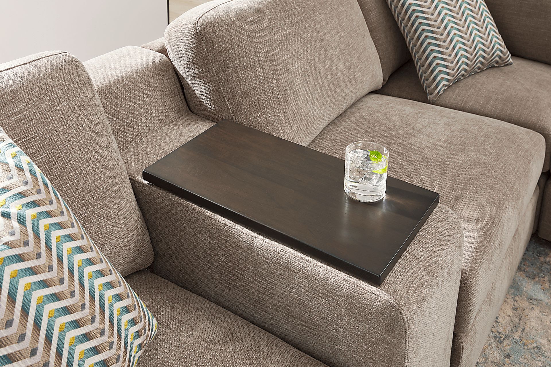 Tempo Modular Beige 6 Pc Sectional - Image 7