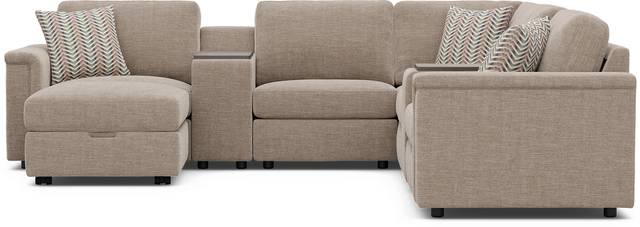 Tempo Modular Beige 8 Pc Sectional - Thumbnail - Image 3
