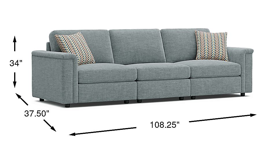 Tempo Modular 3 Pc Sectional - Thumbnail 3