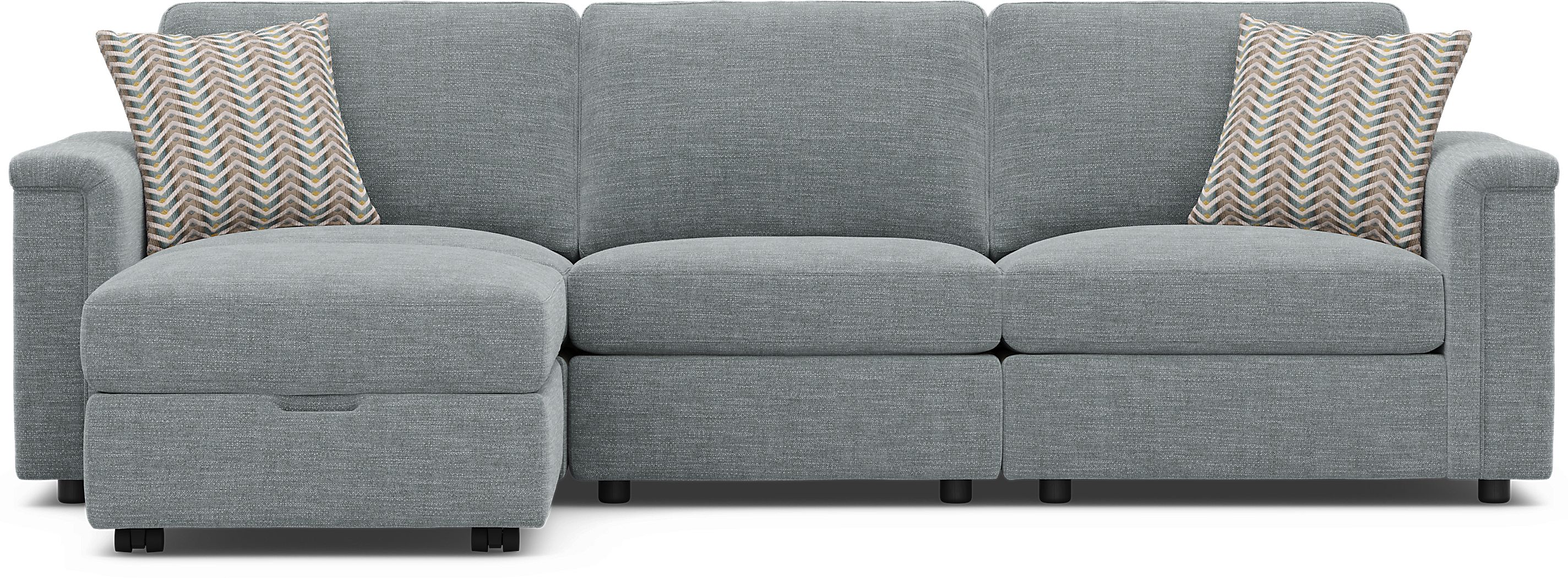 Tempo Modular 4 Pc Sectional With Audio - Thumbnail 4