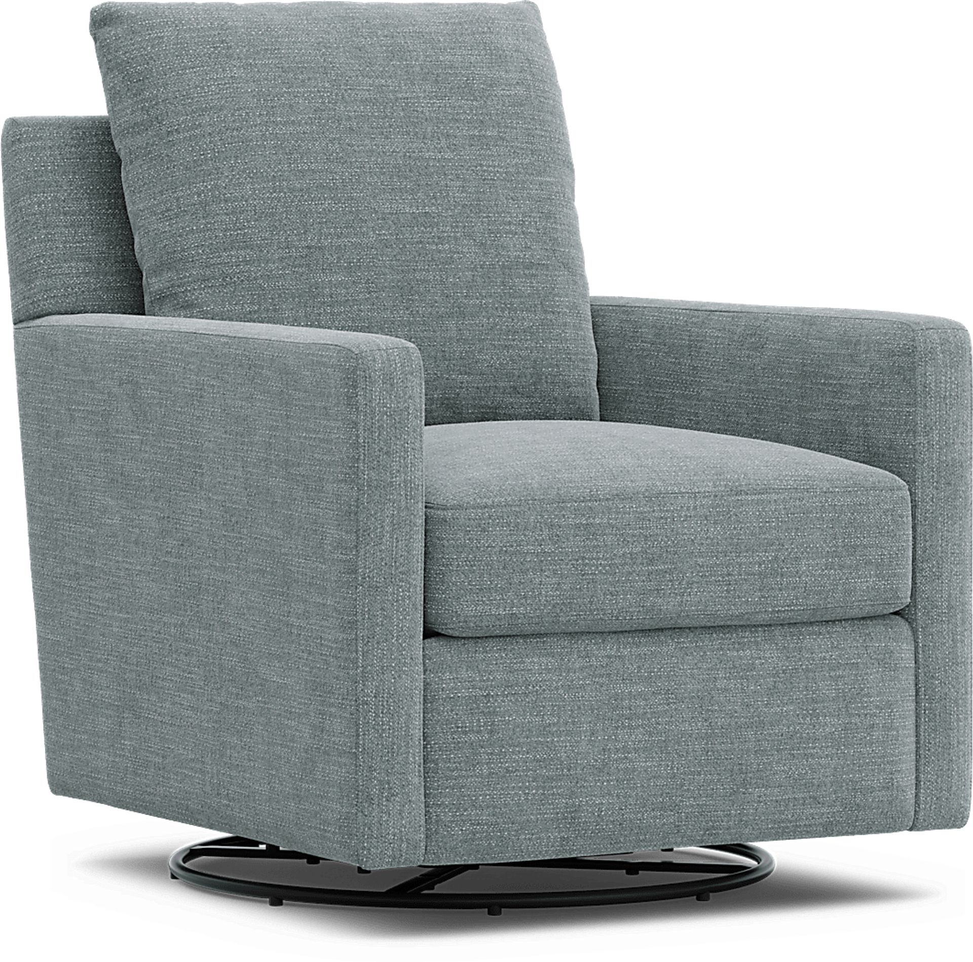 Tempo Modular Blue Swivel Glider - Image 1