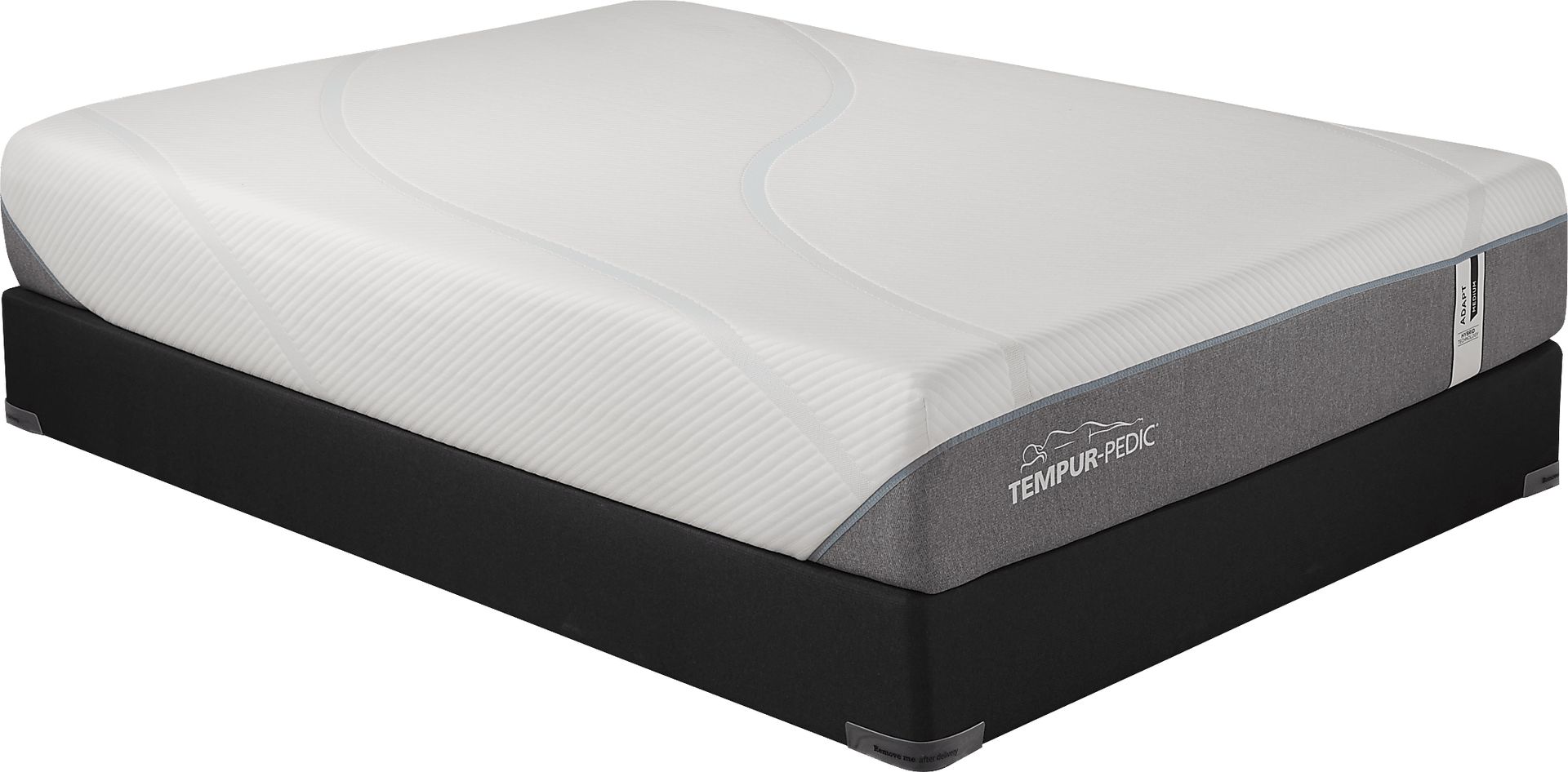 Tempur-Adapt Medium Hybrid Low Profile King Mattress Set - Image 1