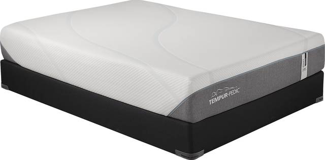 Tempur-Adapt Medium Hybrid Low Profile Queen Mattress Set - Thumbnail - Image 1