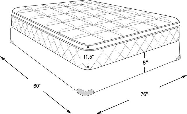 Dimension Image. Please refer to the Dimension Tab on this page for dimension details.