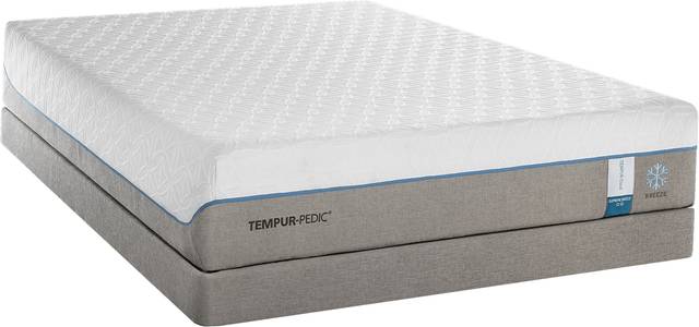 TEMPUR-Cloud Supreme Breeze Low Profile King Mattress Set - Thumbnail - Image 1