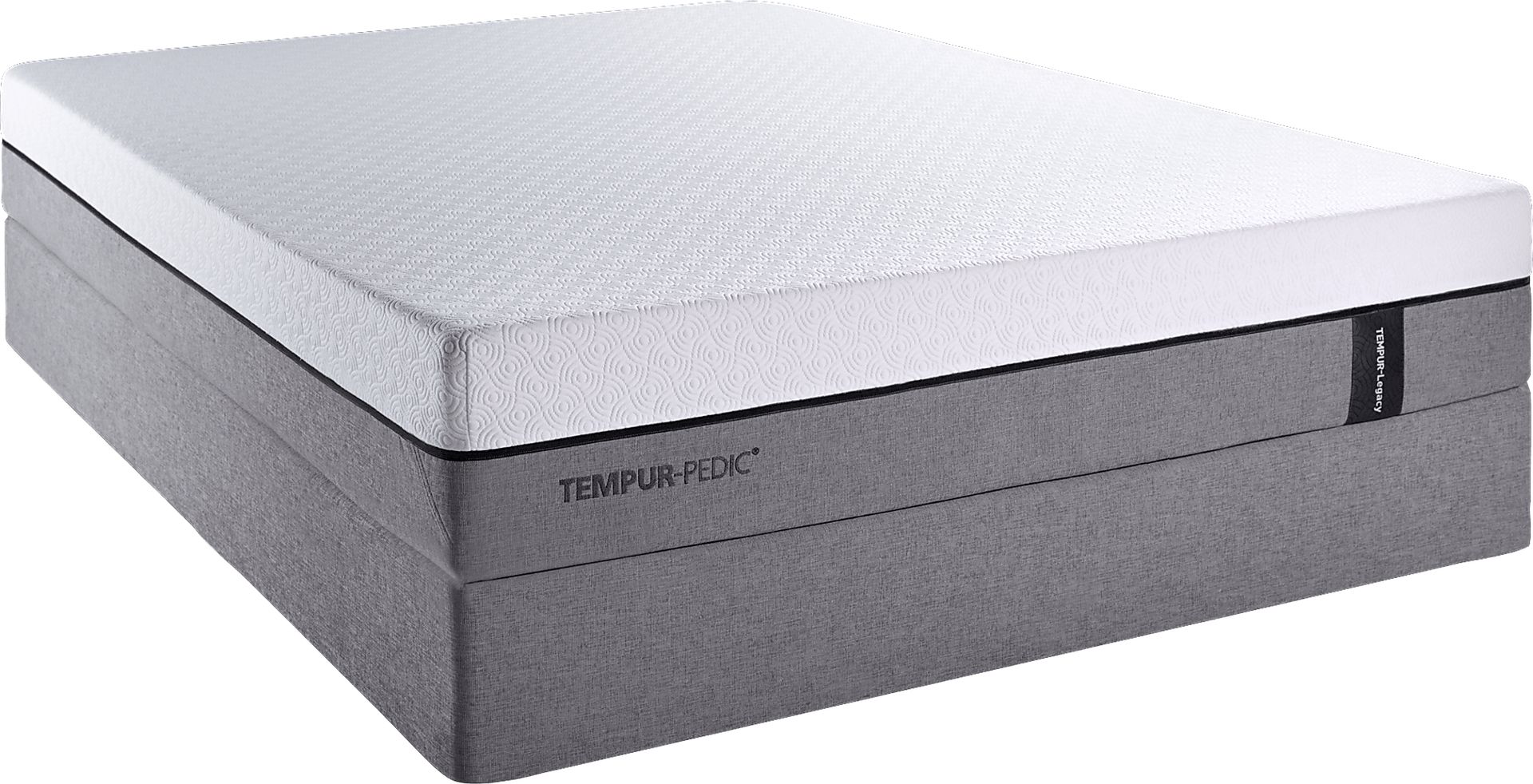 TEMPUR-Legacy Low Profile Queen Mattress Set - Image 1