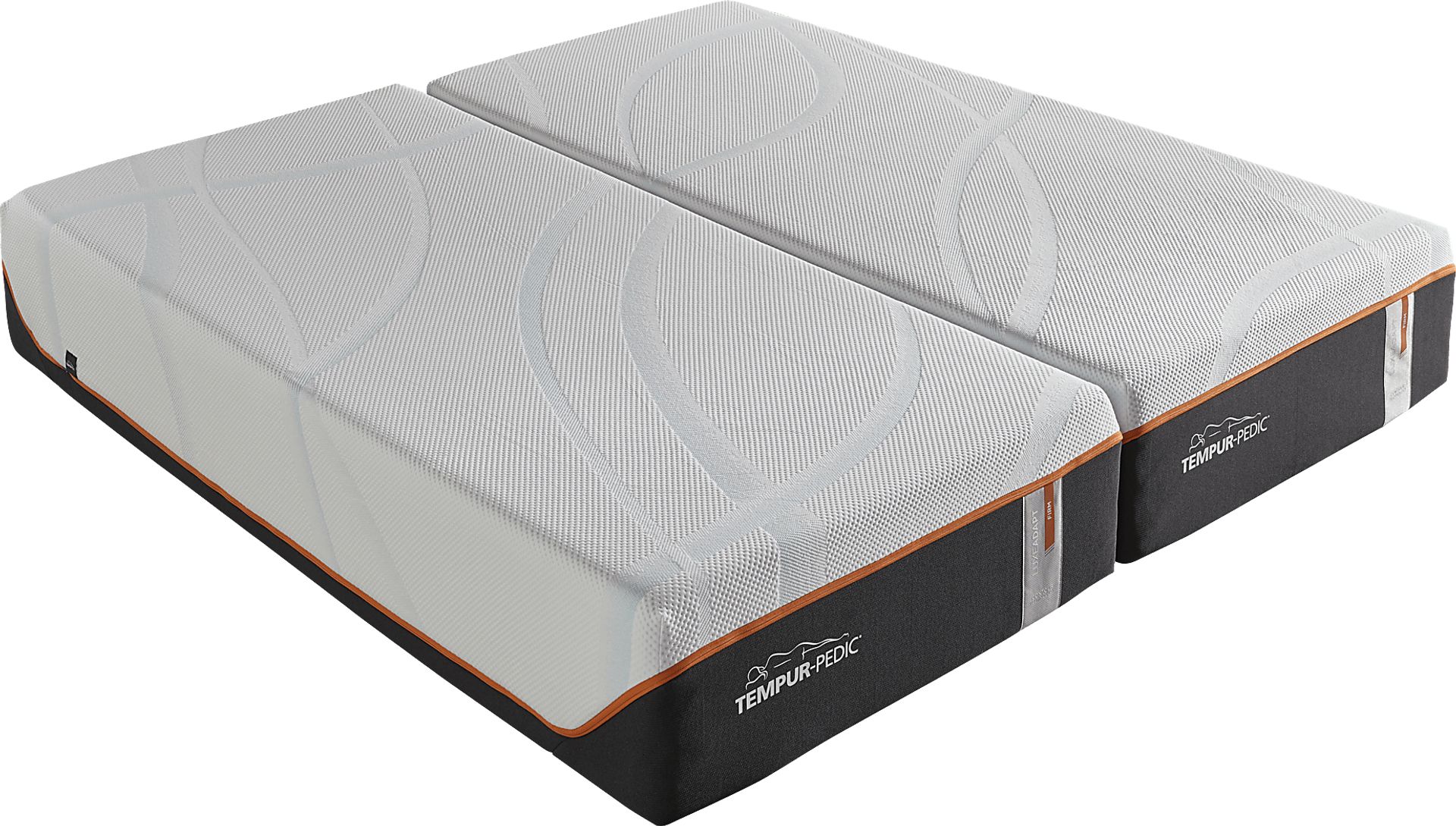 Tempur-Pedic Luxe Adapt Firm Split California King Mattress | Rooms to Go