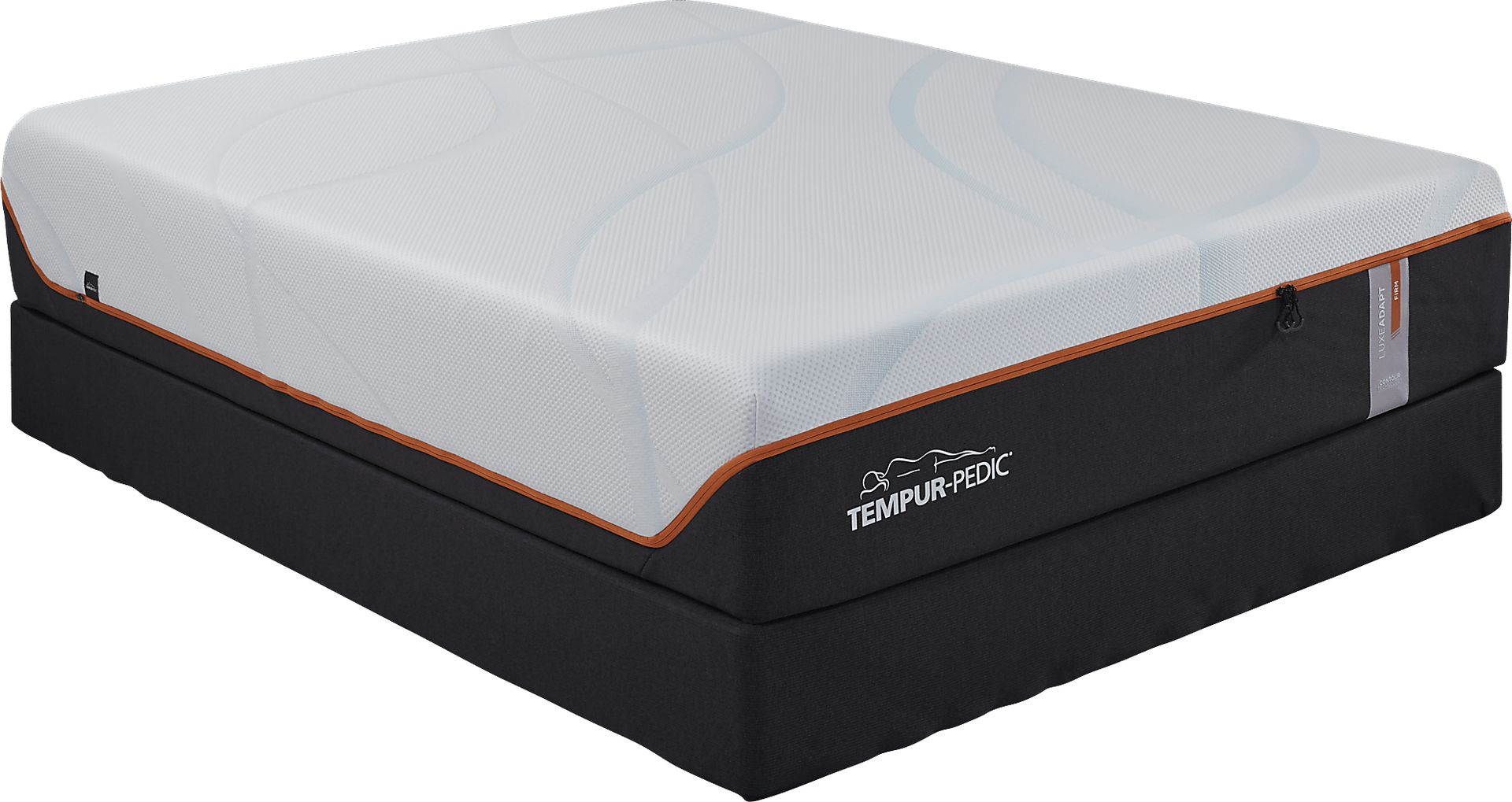 Tempur-LuxeAdapt Firm Low Profile King Mattress Set - Image 1