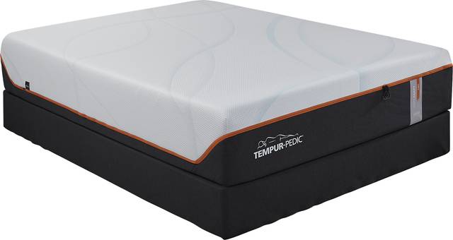 Tempur-LuxeAdapt Firm Low Profile Queen Mattress Set - Thumbnail - Image 1