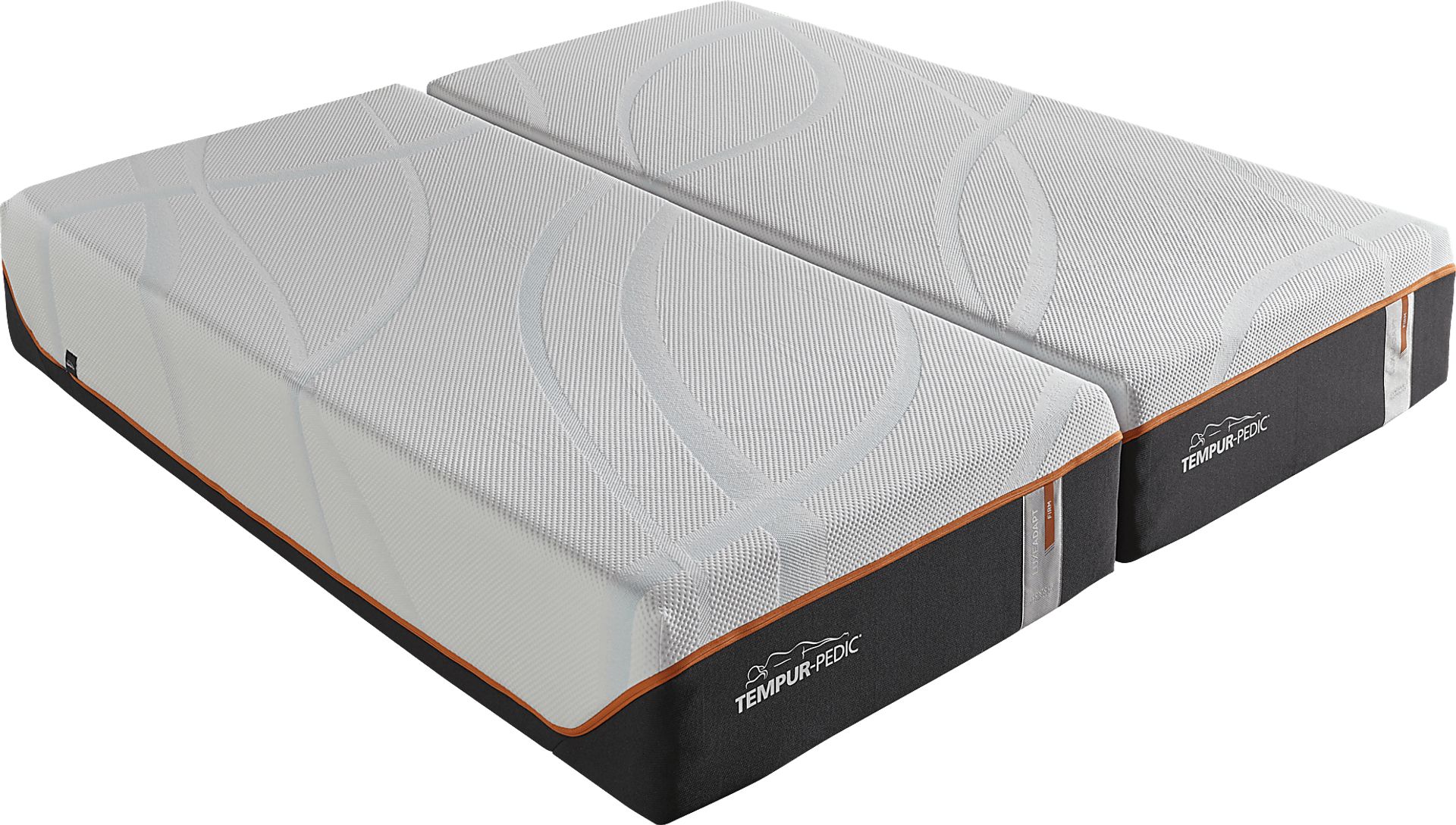 LuxeAdapt Firm Split California King Mattresses - Image 1