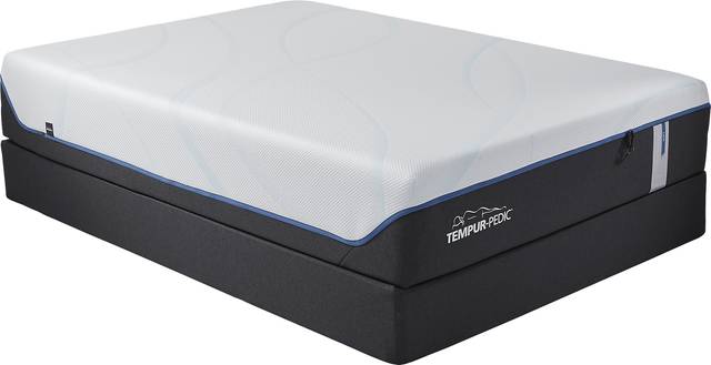 Tempur-LuxeAdapt Soft Low Profile Queen Mattress Set - Thumbnail - Image 1