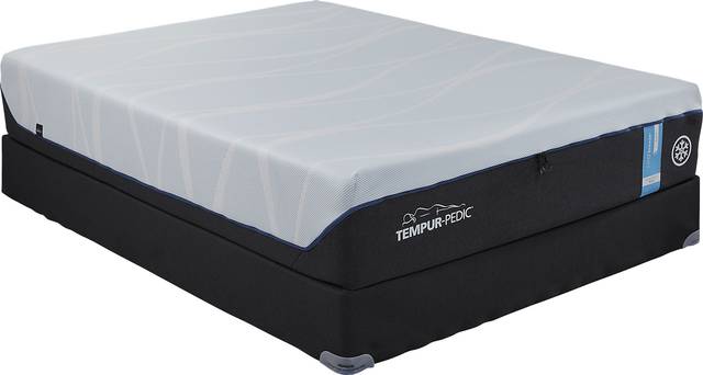 Tempur-LuxeBreeze Soft Low Profile King Mattress Set - Thumbnail - Image 1
