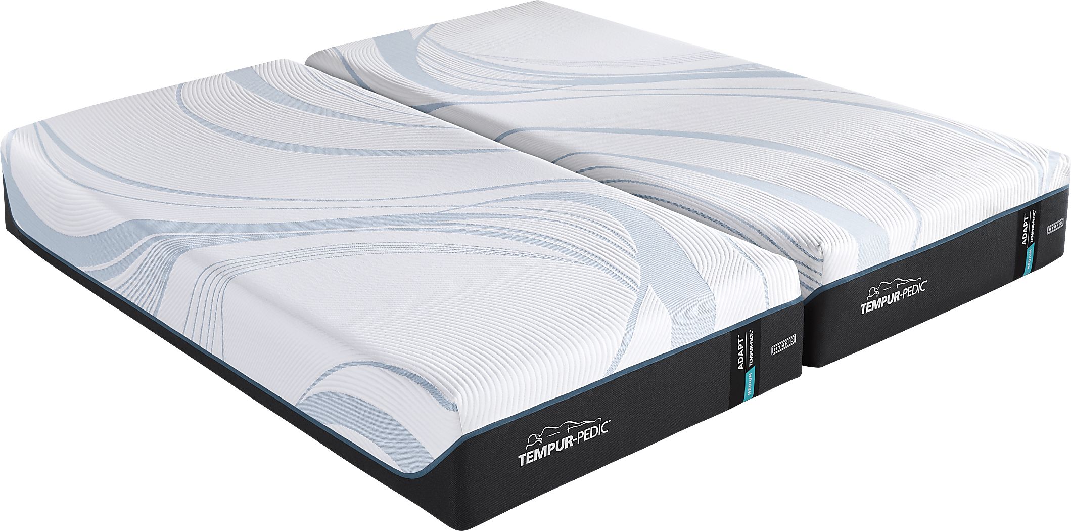Tempur-Pedic Adapt Medium Hybrid Split California King Mattress Pair - Thumbnail 2