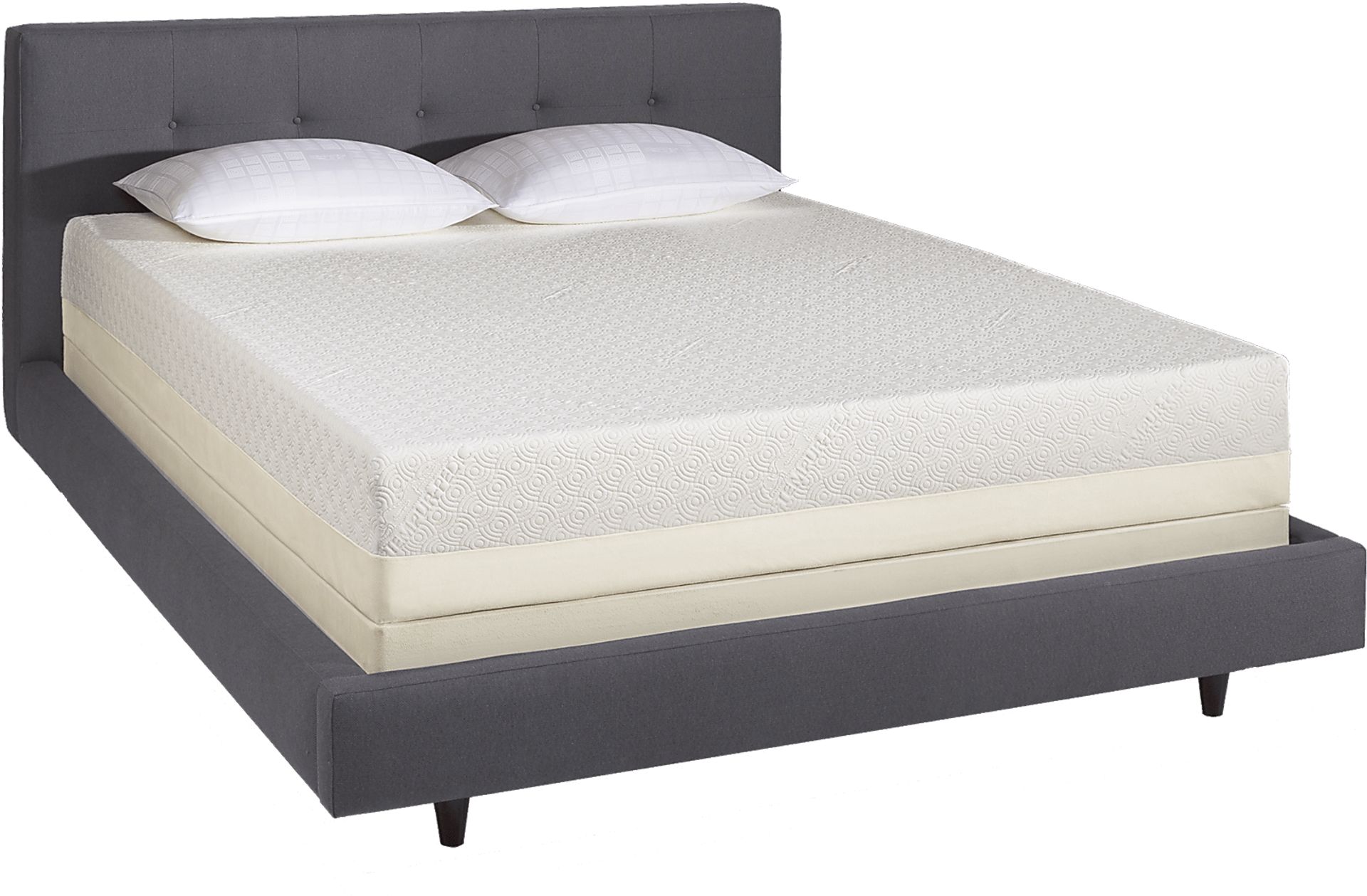 Tempur-Pedic Cloud Select Queen Mattress Set - Image 1