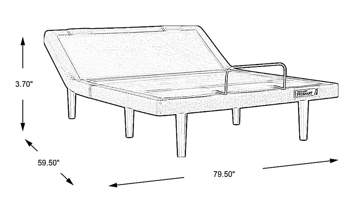 TempurPedic Ergo ProSmart Queen Adjustable Base Rooms To Go