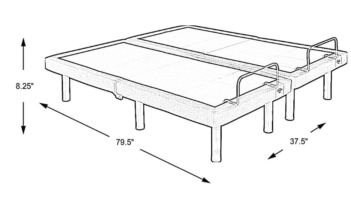 TempurPedic TempurErgo S.B. Split King Adjustable Base Rooms to Go