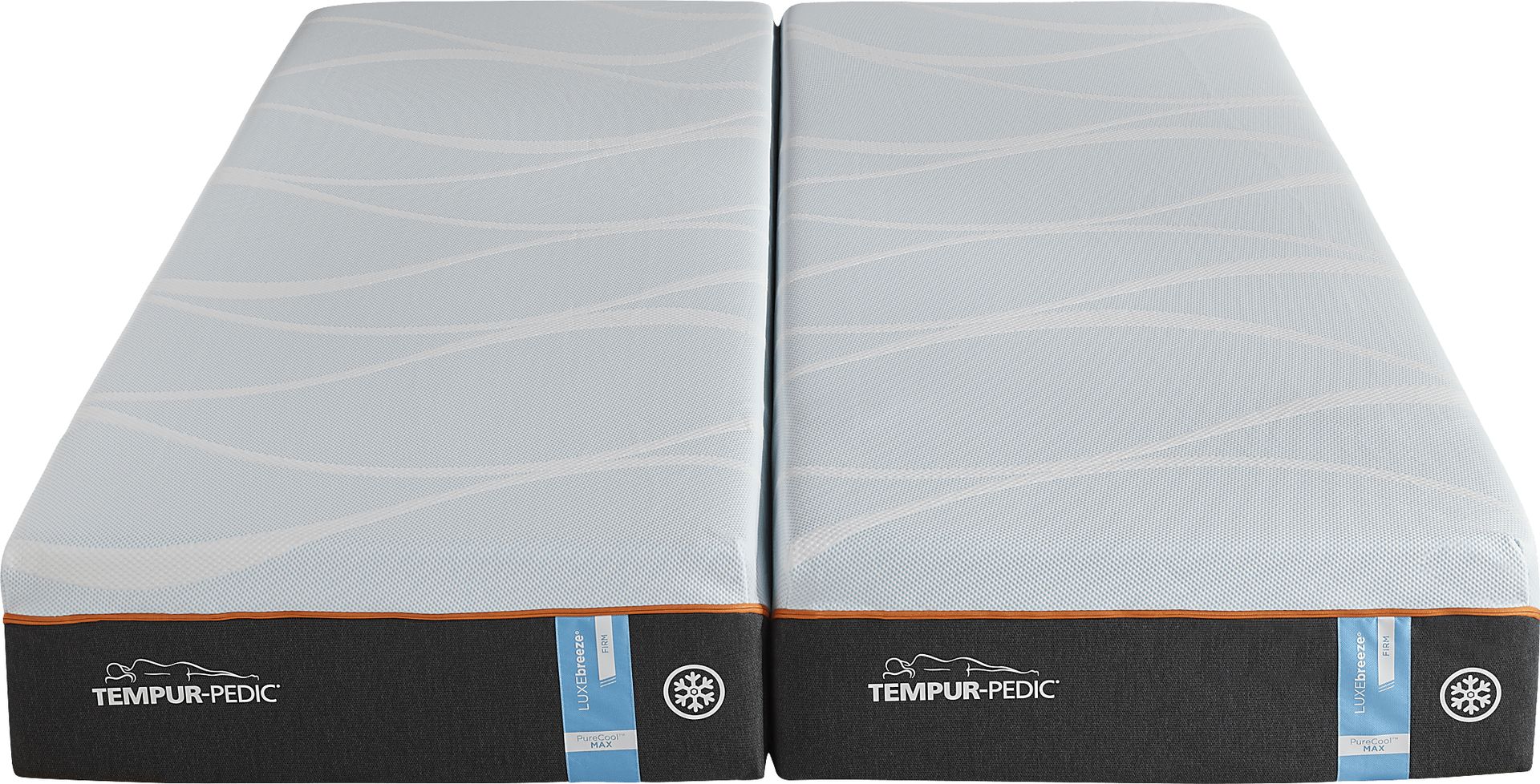 Tempur-Pedic Luxe Breeze Firm Split King Mattress (2 TWXL) - Image 2