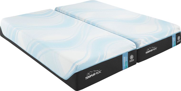 Tempur-Pedic LuxeBreeze Medium Hybrid Split California King Mattress Pair