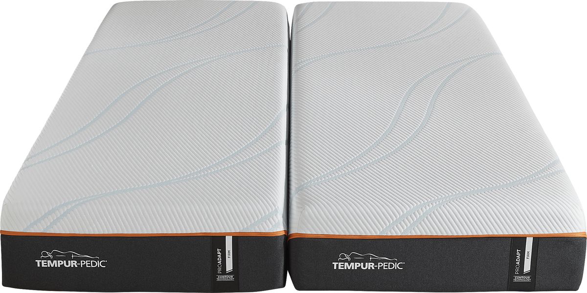 TempurPedic Proadapt Firm Split King Mattress Rooms to Go
