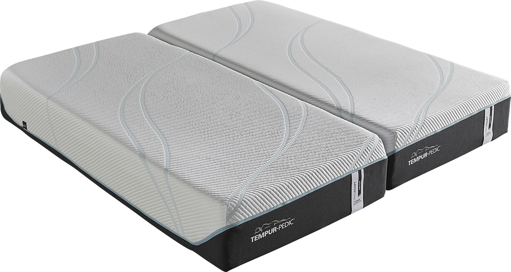 Tempur Pedic Proadapt Medium Hybrid Split King Mattress Rooms To Go   Tempur Pedic Pro Adapt Medium Hybrid Split King Mattresses 5000739P Image Item