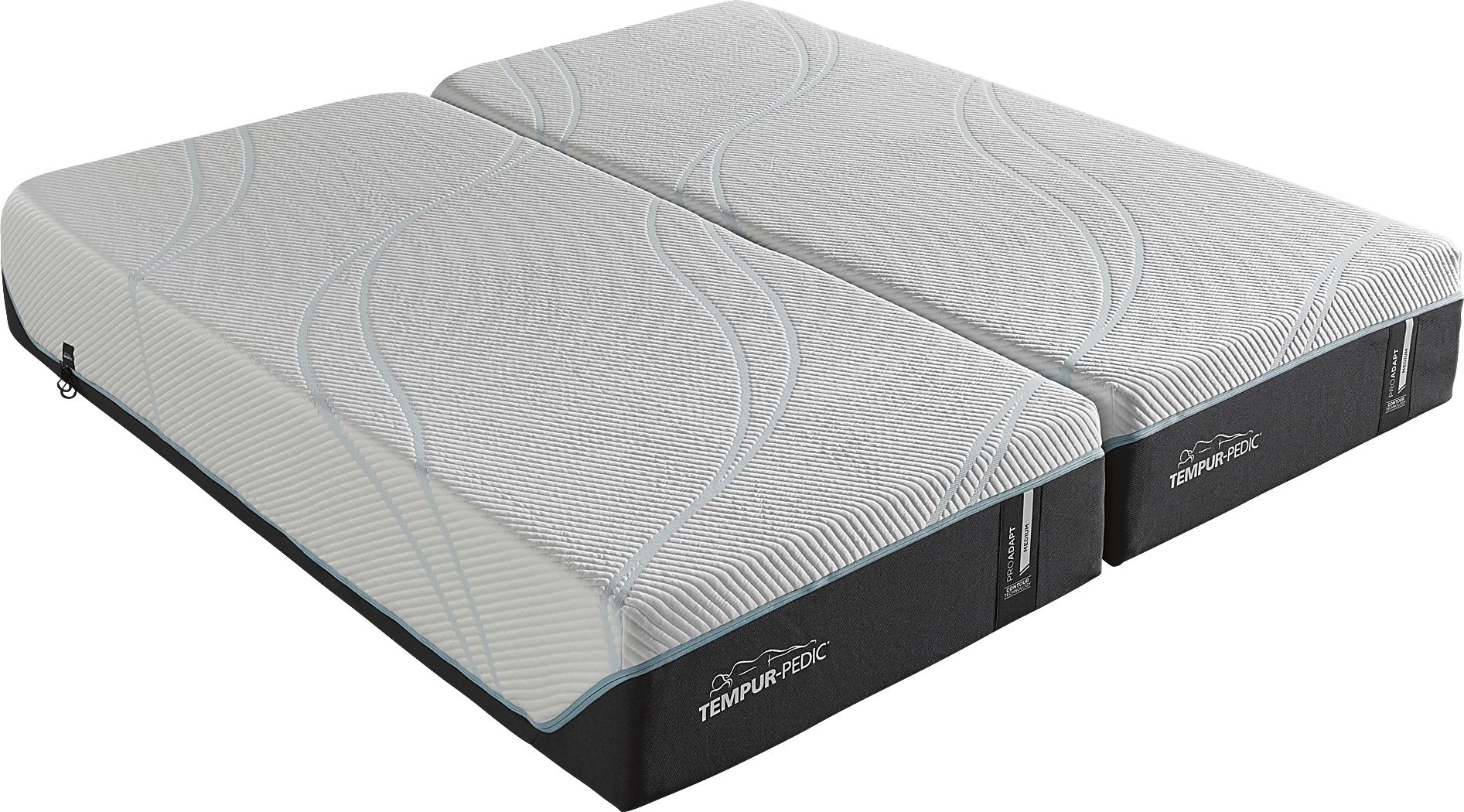 TempurProAdapt Medium Split King Mattresses Rooms To Go