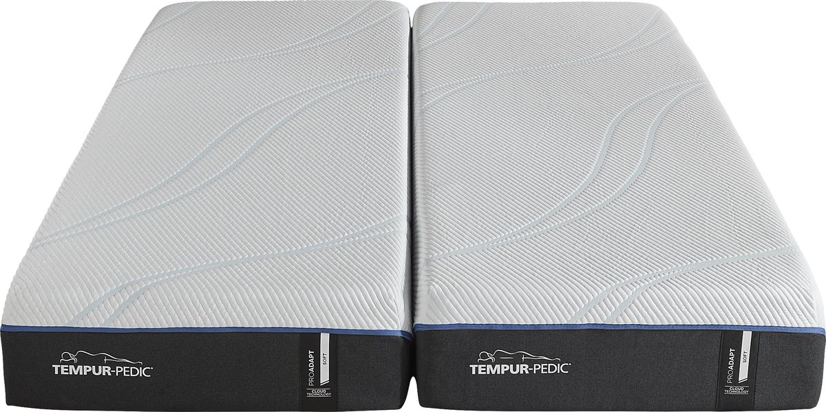 TempurPedic Proadapt Soft Split King Mattress Rooms to Go