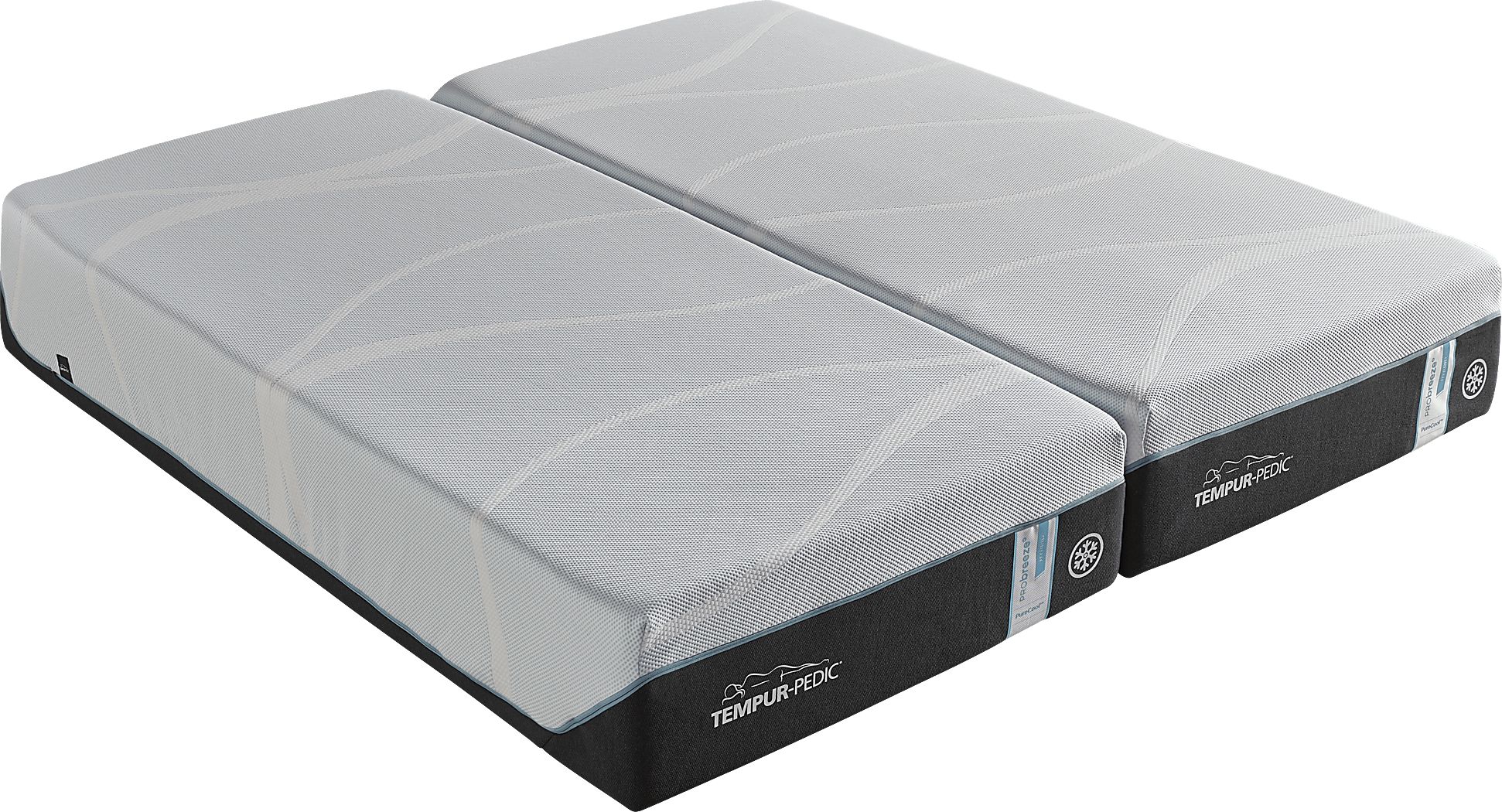 Tempur Pedic Pro Breeze Medium Hybrid Split King Mattress 2 TWXL   Tempur Pedic Pro Breeze Medium Hybrid Split King Mattresses 5000743P Image Item