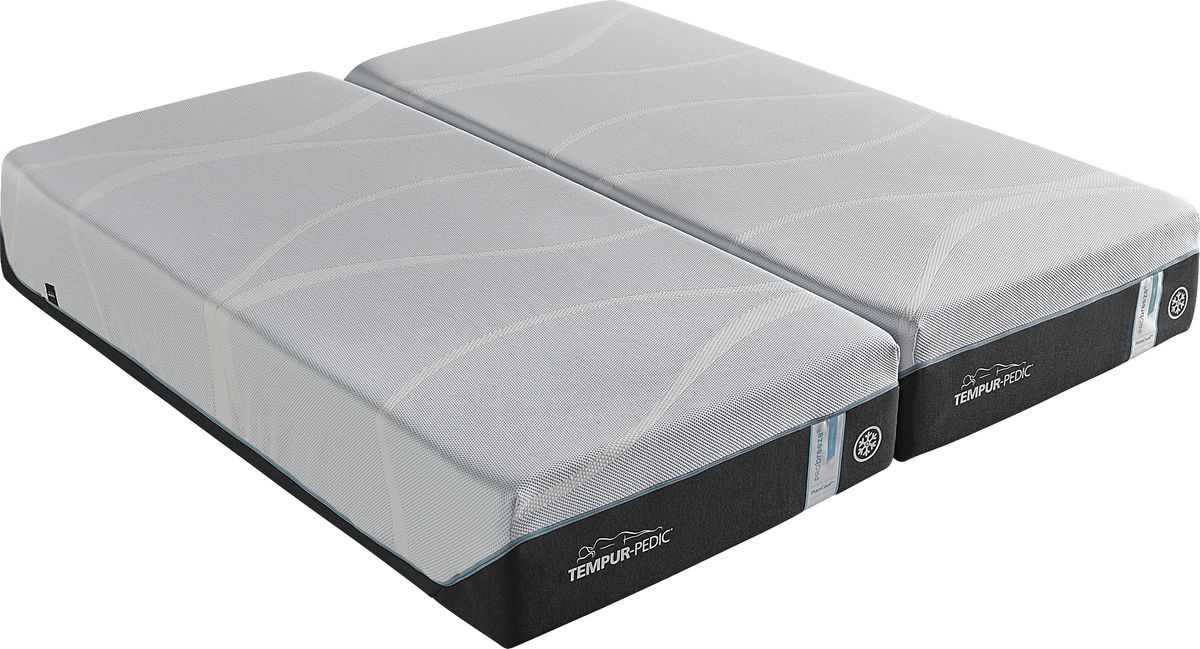 TempurPedic Probreeze Medium Hybrid Split King Mattress Rooms to Go