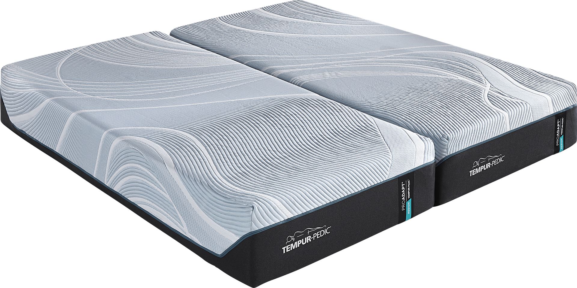Tempur-Pedic ProAdapt 2.0 Medium Split California King Mattress Pair - Image 1