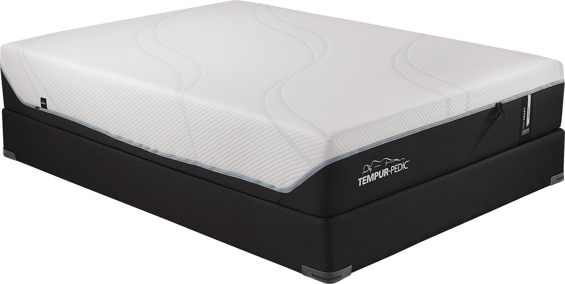 Tempur-ProAdapt Medium Low Profile King Mattress Set - Image 1