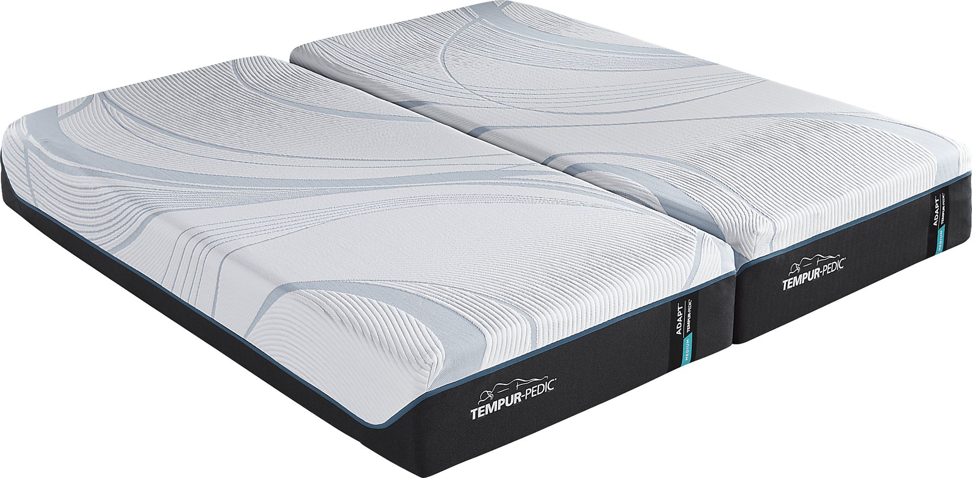 Tempur-Pedic Adapt 2.0 Medium Split King Mattress Pair - Image 1