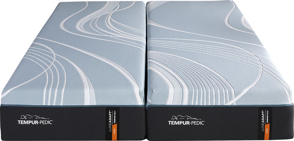 Tempur-Pedic Luxeadapt 2.0 Firm Split California King Mattress | Rooms ...