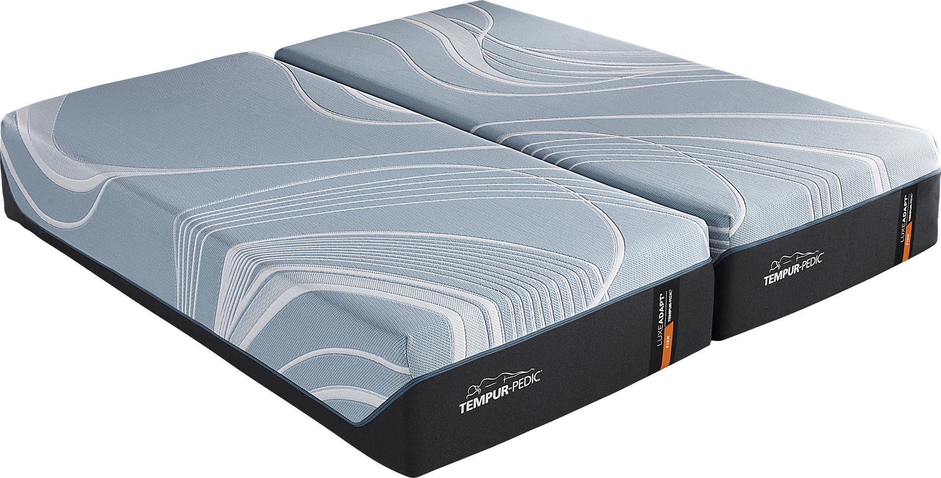 Tempur-Pedic LuxeAdapt 2.0 Firm Split King Mattress Pair - Image 1