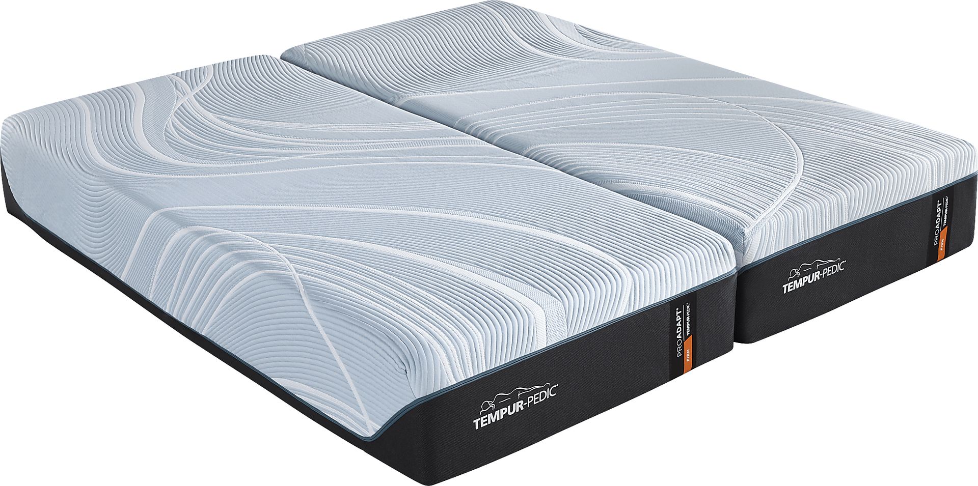 Tempur-Pedic ProAdapt 2.0 Firm Split King Mattress Pair - Image 1