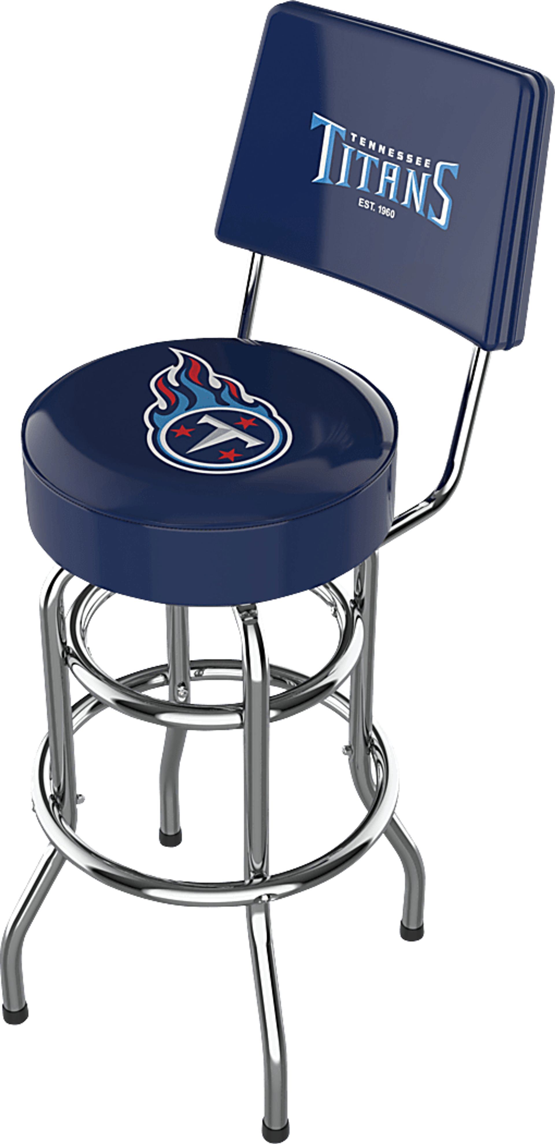 Tennessee Titans Blue Barstool - Image 1