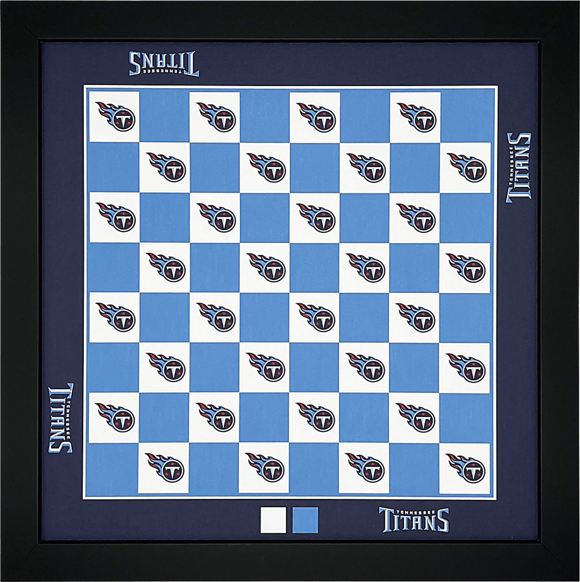 Tennessee Titans Wall Chess Set - Image 1