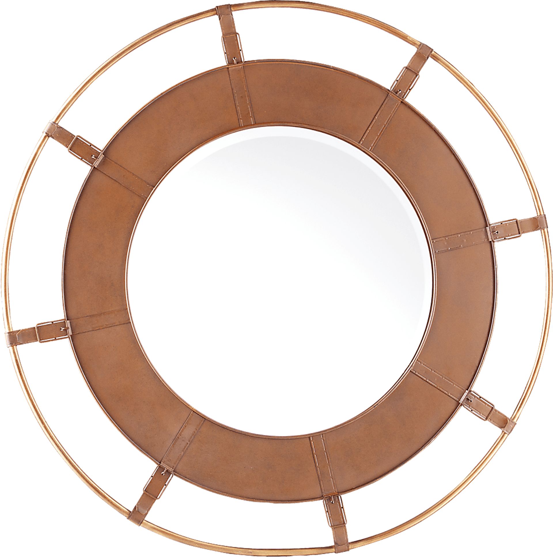 Tennington Bronze Mirror - Image 1