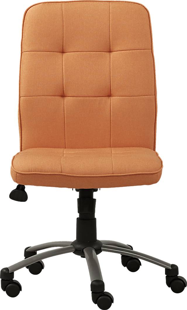 Kids Tennley Orange Desk Chair - Thumbnail - Image 2