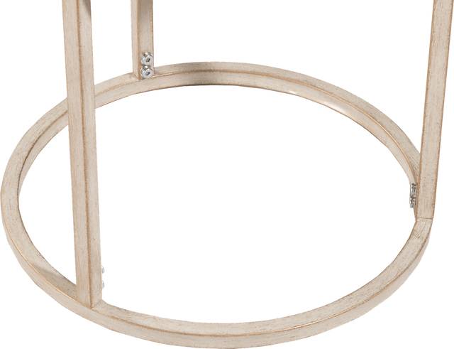 Tennyson White Vanity Stool - Thumbnail - Image 8