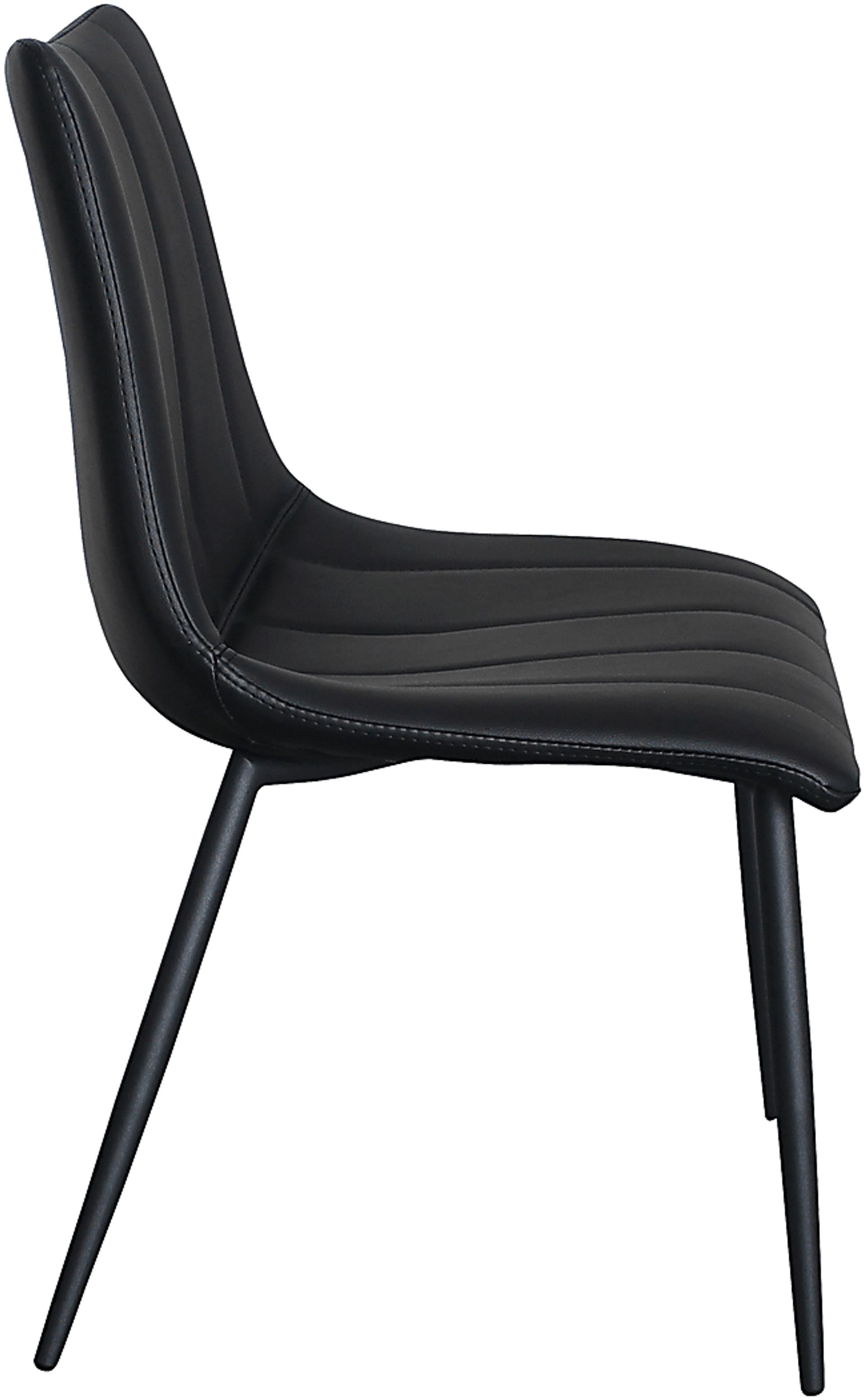 Tenton Black Side Chair, Set of 2 - Image 3