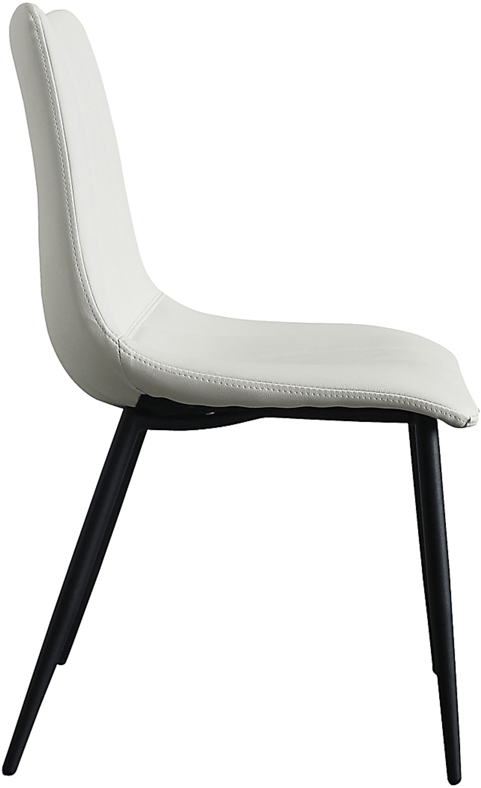 Tenton White Side Chair, Set of 2 - Image 3