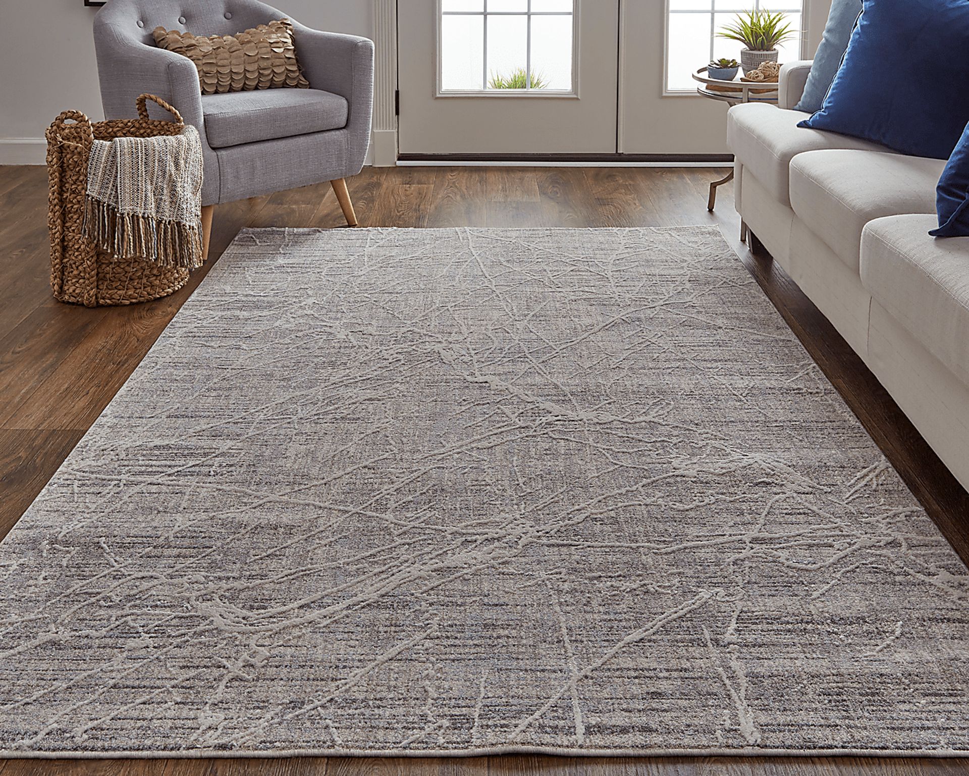 Tepise Taupe 6'7 x 9'4 Rug - Image 2