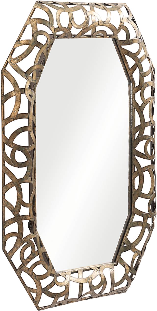 Tequesta Gold Mirror - Thumbnail - Image 3