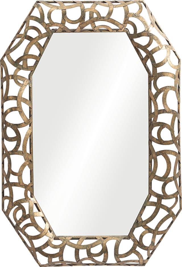 Tequesta Gold Mirror - Thumbnail - Image 1