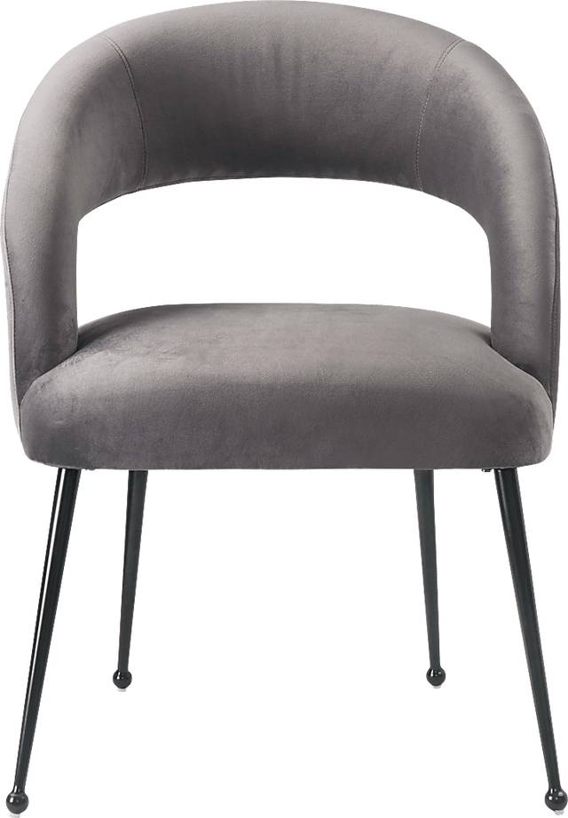 Teracalie III Gray Dining Chair - Thumbnail - Image 2