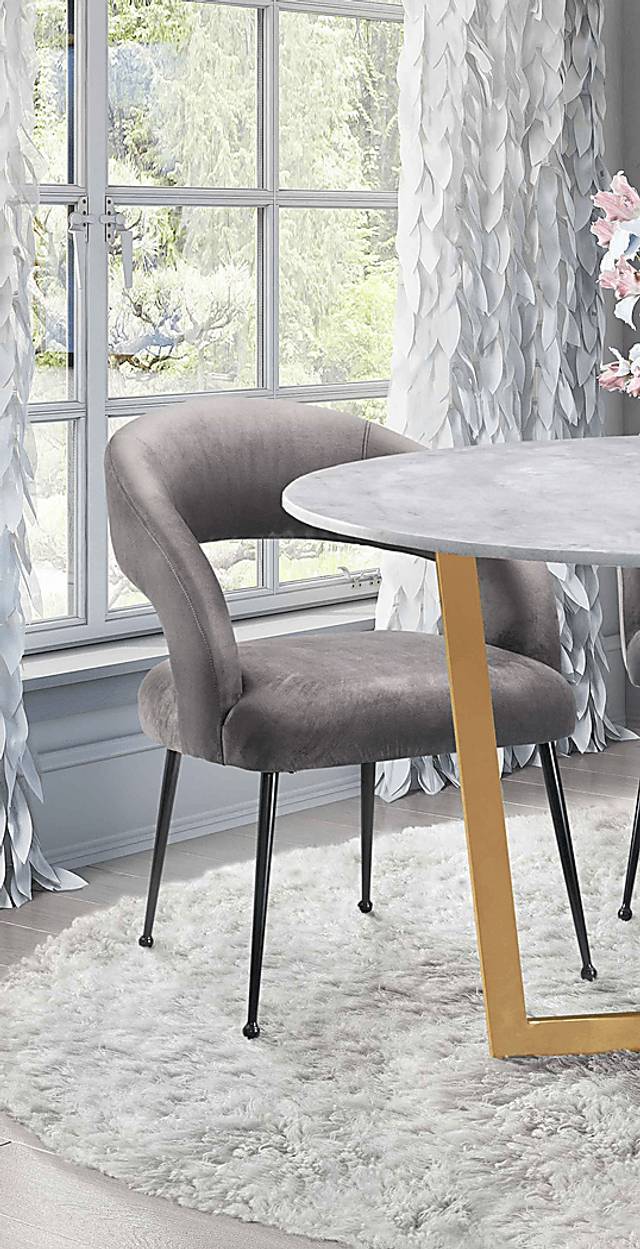 Teracalie III Gray Dining Chair - Thumbnail - Image 5