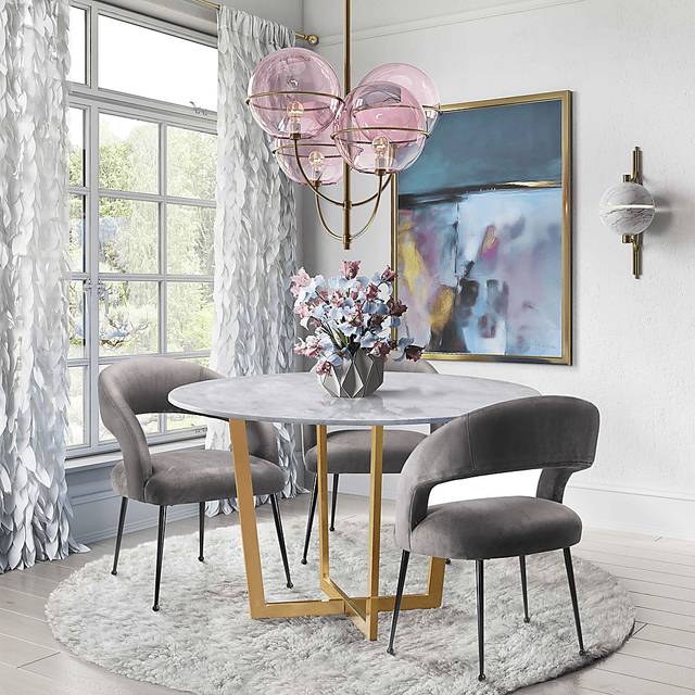 Teracalie III Gray Dining Chair - Thumbnail - Image 6