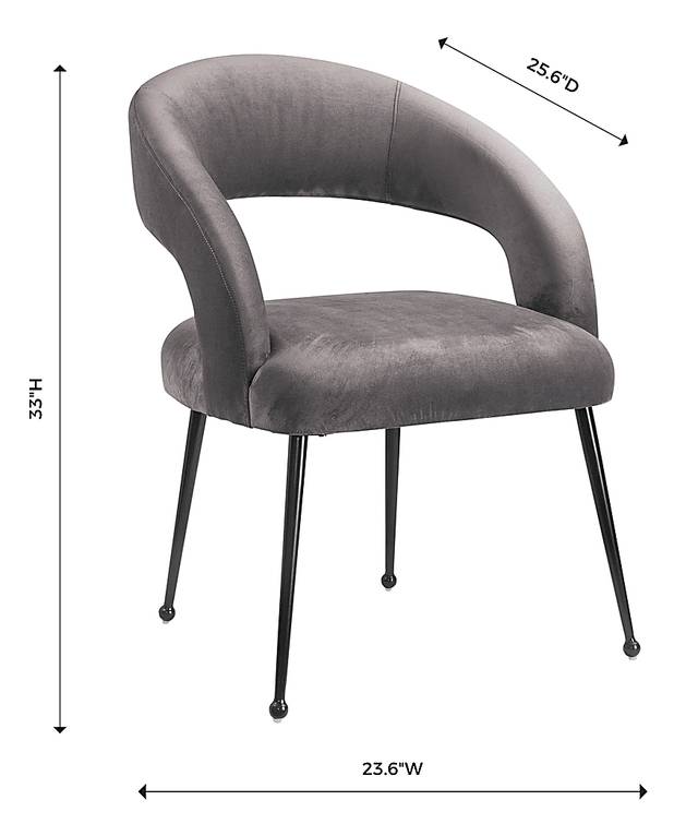 Teracalie III Gray Dining Chair - Thumbnail - Image 7