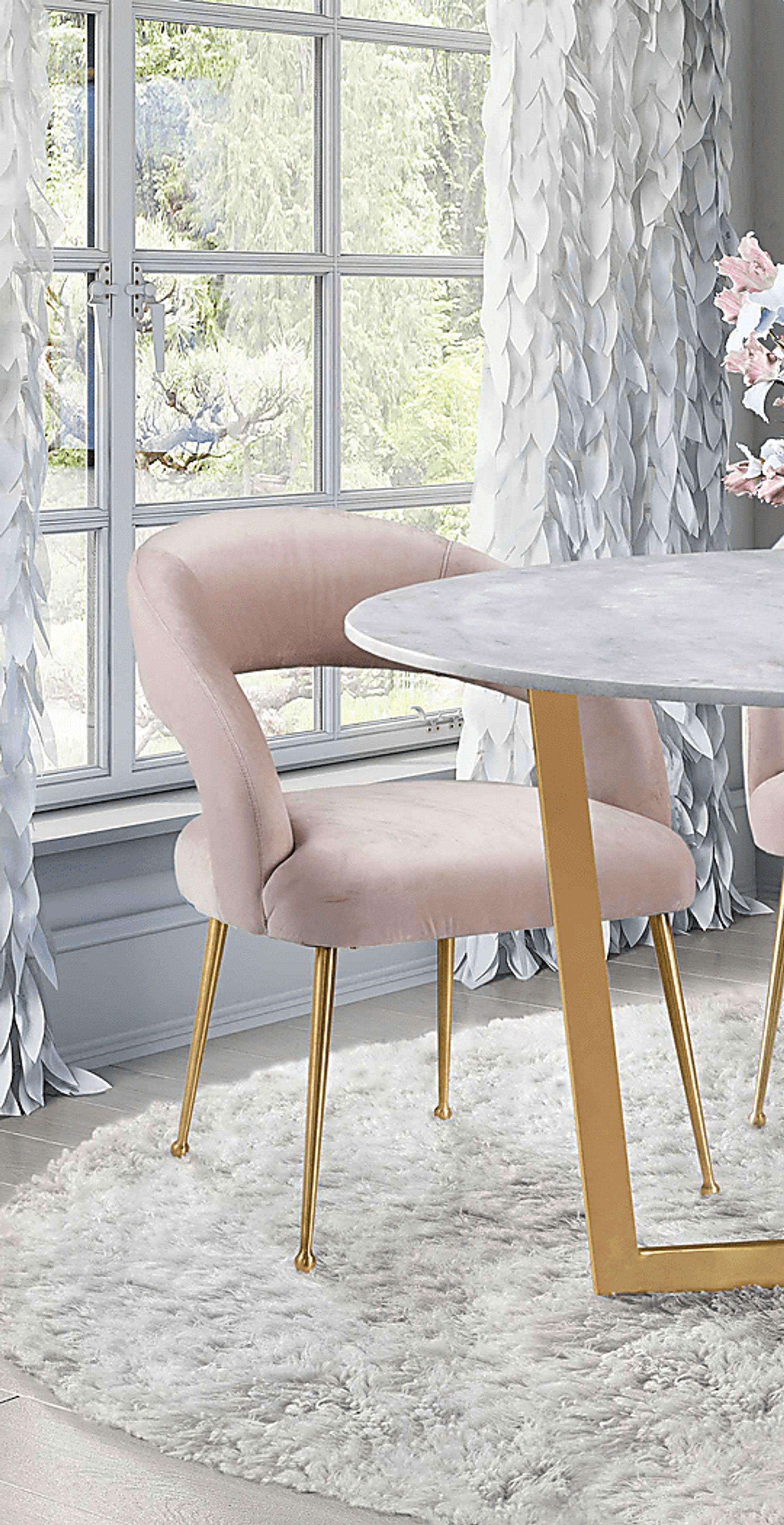 Teracalie IV Blush Dining Chair - Image 5